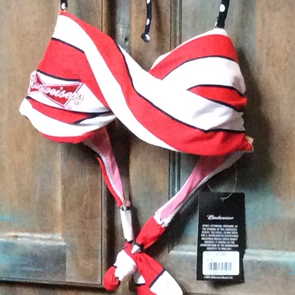 Budweiser bikini set NWT sz large - Picture 3 of 7